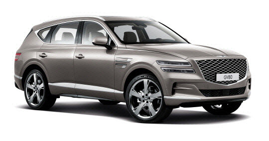 제네시스 GV80.<제네시스 제공>